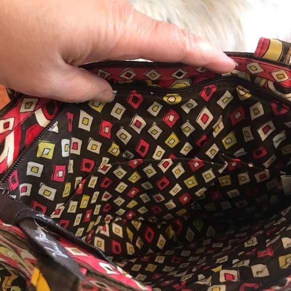 Vera Bradley ⚜️ Fall Hues Dual Shoulder Strap Bag - Picture 7 of 8